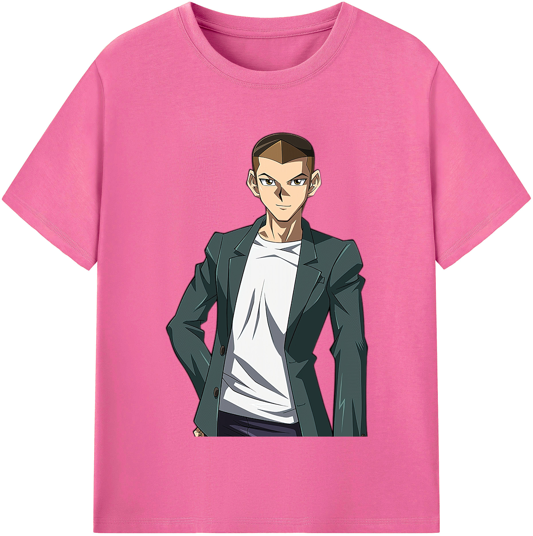 （画像用） 遊☆戯☆王 Yu-Gi-Oh! レディースカジュアルプリントTシャツ（綿100％）